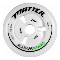 Roue roller en ligne MATTER Code White 110mm F1 86a, Pcs.