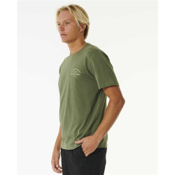 Tee shirt RIPCURL Vaporcool Bridge Dark Olive S