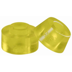 cusion CHAYA Interlock Jellys Cushion Rollerskates 95a,12mm con/bar,SHU PU,yellow 8-Pack