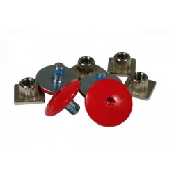 visserie roller USD HINGE SCREW red, 23.5*M6*9, Set