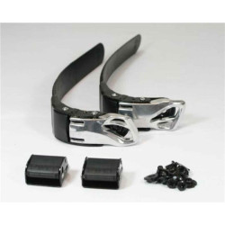 set boucle roller USD BUCKLES SET silver incl. Screws