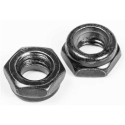 visserie roller CHAYA King Pin action lock nut steel (Set 2Pcs.)