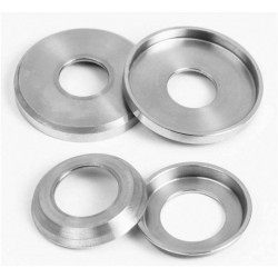 visserie roller quad CHAYA Cushion Cup, flat + conical stainless steel