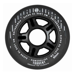 Roue roller en ligne POWERSLIDE Torrent Rain, 80mm/84a black, 4-Pack