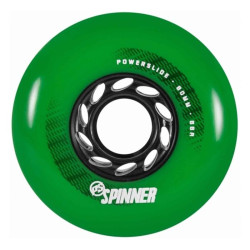 Roue roller en ligne POWERSLIDE Spinner 80mm/88a, green, 4-Pack