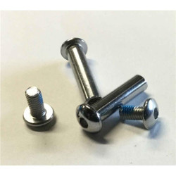 Visserie roller en ligne POWERSLIDE DoubleAxle fit UnityFrames, 8mm,L29mm, M6