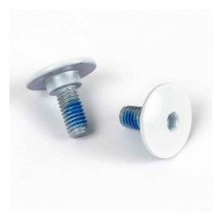 Visserie roller en ligne POWERSLIDE Cuff Screw Set fit Swell,Grave,Kaze, 2-Pack white