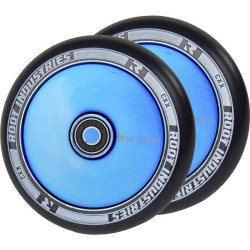 Root Air Roues Trottinette Freestyle Pack de 2 Blue Ray 120mm