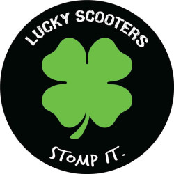 Lucky Stomp It Autocollant Trottinette Freestyle