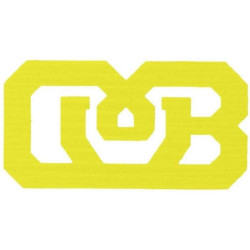 DB Skimboards EVA Logo Jaune