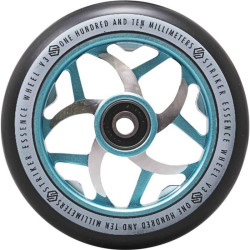 Striker Essence V3 Noir Roue Trottinette Freestyle Bleu-vert 110mm