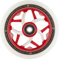 Roue Trottinette Freestyle Striker Essence V3 Blanc Rouge 110mm