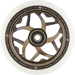 Striker Essence V3 Blanc Roue Trottinette Freestyle Metallic Black 110mm
