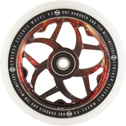 Striker Essence V3 Blanc Roue Trottinette Freestyle Yellow Galaxy 110mm