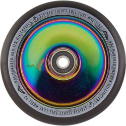 Striker Lighty Full Noyau V3 Noir Roue Trottinette Freestyle Rainbow 110mm