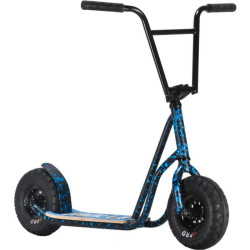 Rocker Rolla Trottinette Grandes Roues Blue Splatter