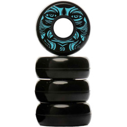 Kaltik Bleu Face Agressif Patin Roues 4-Pack Bleu 59mm
