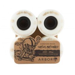 Roues skate ARBOR Vice Daniel MacDonald 78a White 69mm