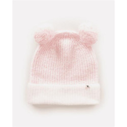 Bonnet RIPCURL 2 Tone Reg Pom Pom Beanie-Girl Pink