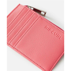 Portefeuille RIPCURL Essentials Mini Card Wallet Coral