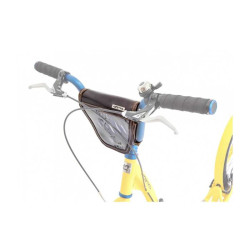 KOSTKA carrying bag with flap for BMX Handlebar (Leather)