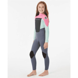 Combinaison intégrale junior RIPCURL Boys Omega 5/3Gb Bz Pink 16