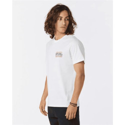 Teeshirt RIPCURL Down The Line Sstee Bone M