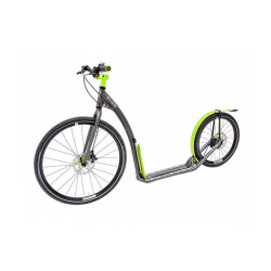 Footbike KOSTKA TOUR PRO (G5) - Antic Silver / Limone