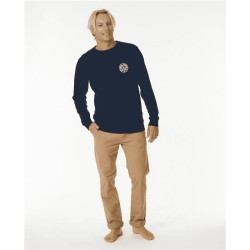 Sweat RIPCURL Stapler Crew Navy M