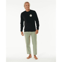 Teeshirt RIPCURL Wetsuit Icon L/S Tee Black XS