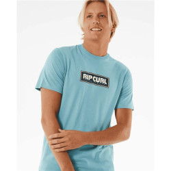 Teeshirt RIPCURL Big Mumma Icon Tee Dusty Blue S