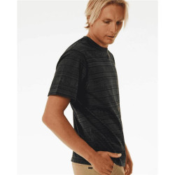 Teeshirt RIPCURL Swc Land Lines Tee Washed Black M