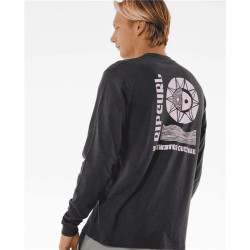 Teeshirt RIPCURL Swc Lines L/S Tee Washed Black M
