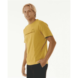 Teeshirt RIPCURL Search Trip Tee Mustard M