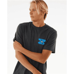 Teeshirt RIPCURL Swc Solar Tee Washed Black M
