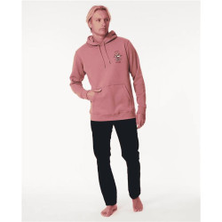 Sweat RIPCURL Search Icon Hood Mauve M