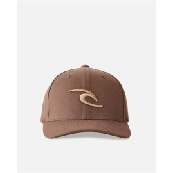 Casquette RIPCURL Tepan Flexfit Cap Chocolate Brown
