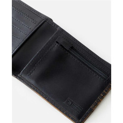 Portefeuille RIPCURL Stagger Rfid 2 In 1 Black/Brown