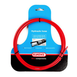 ELVEDES 3m durite rouge specifique Elvedes pour huile Mineral et DOT, Kevlar et PTFE