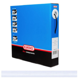 ELVEDES 20m durite blanche specifique Elvedes pour huile Mineral et DOT, Kevlar et PTFE
