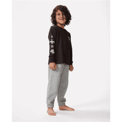 Teeshirt junior RIPCURL Shred Town Ls Tee - Boy Washed Black 45019