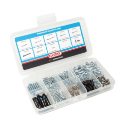 ELVEDES Boite dassortiement de PIN et CLIP pour plaquettes de frein