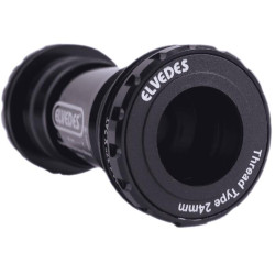 ELVEDES Boitier de pedalier BSA route 24mm (SHIMANO)