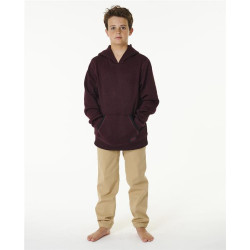 Sweat junior RIPCURL Crescent Hood -Boy Maroon 10