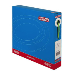 ELVEDES 10m Gaine de frein Green avec liner diamètre 5,0mm