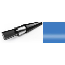 ELVEDES 10m Gaine de frein Blue avec liner diamètre 5,0mm