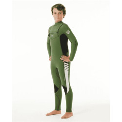 Combinaison intégrale junior RIPCURL Jnr Dawn Patrol Cz Stm 53 Gb Green 12