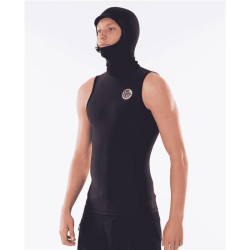 Top néoprène cagoule RIPCURL Flashbomb 0.5Mm Hood Vest Black XS