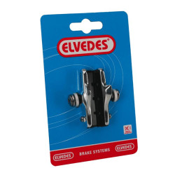 ELVEDES Paire de patins plus portes patins Alu route 55mm, pour Shimano