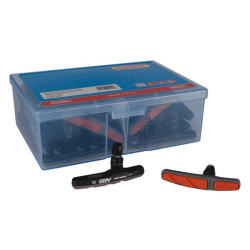 ELVEDES Boire de 25 paires patins de frein 72mm V-Type avec ABS